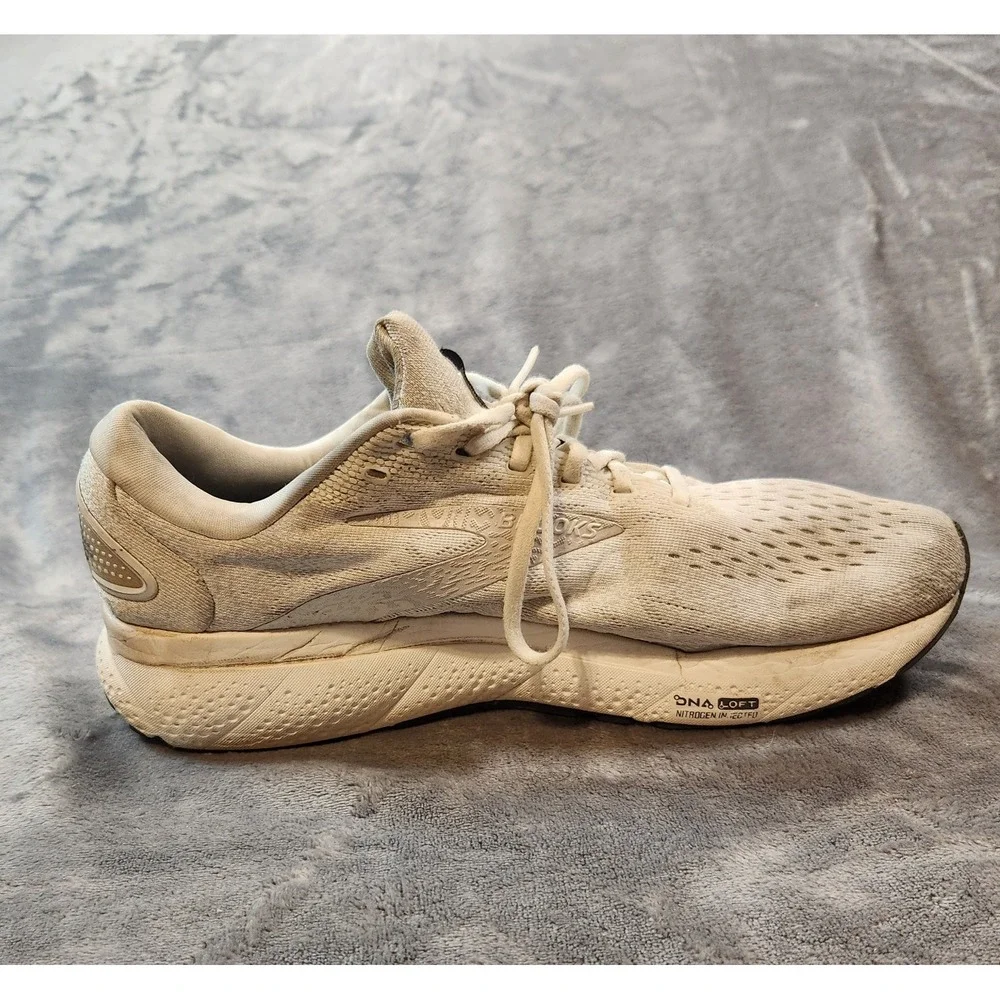 Brooks Shoes Mens 12 Grey Ghost 16 Sneaker Athleisure Running 1104181D164‎
